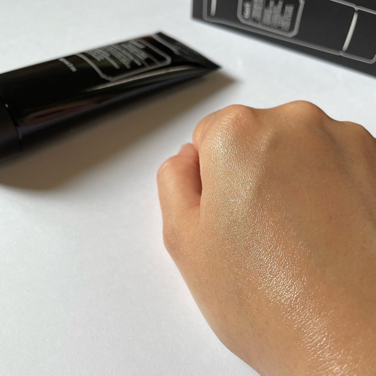 ミッドナイトブルーカーミングクリーム/Klairs/フェイスクリームを使ったクチコミ(4枚目)