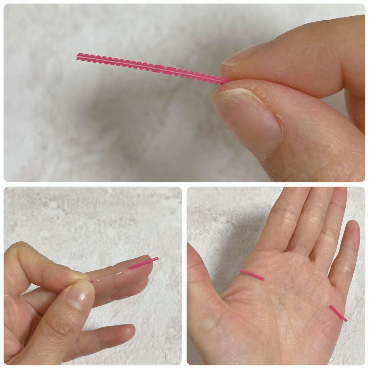 メザイク クリップ カッター ファイバー専用カッター/メザイク/二重まぶた用アイテムを使ったクチコミ(3枚目)