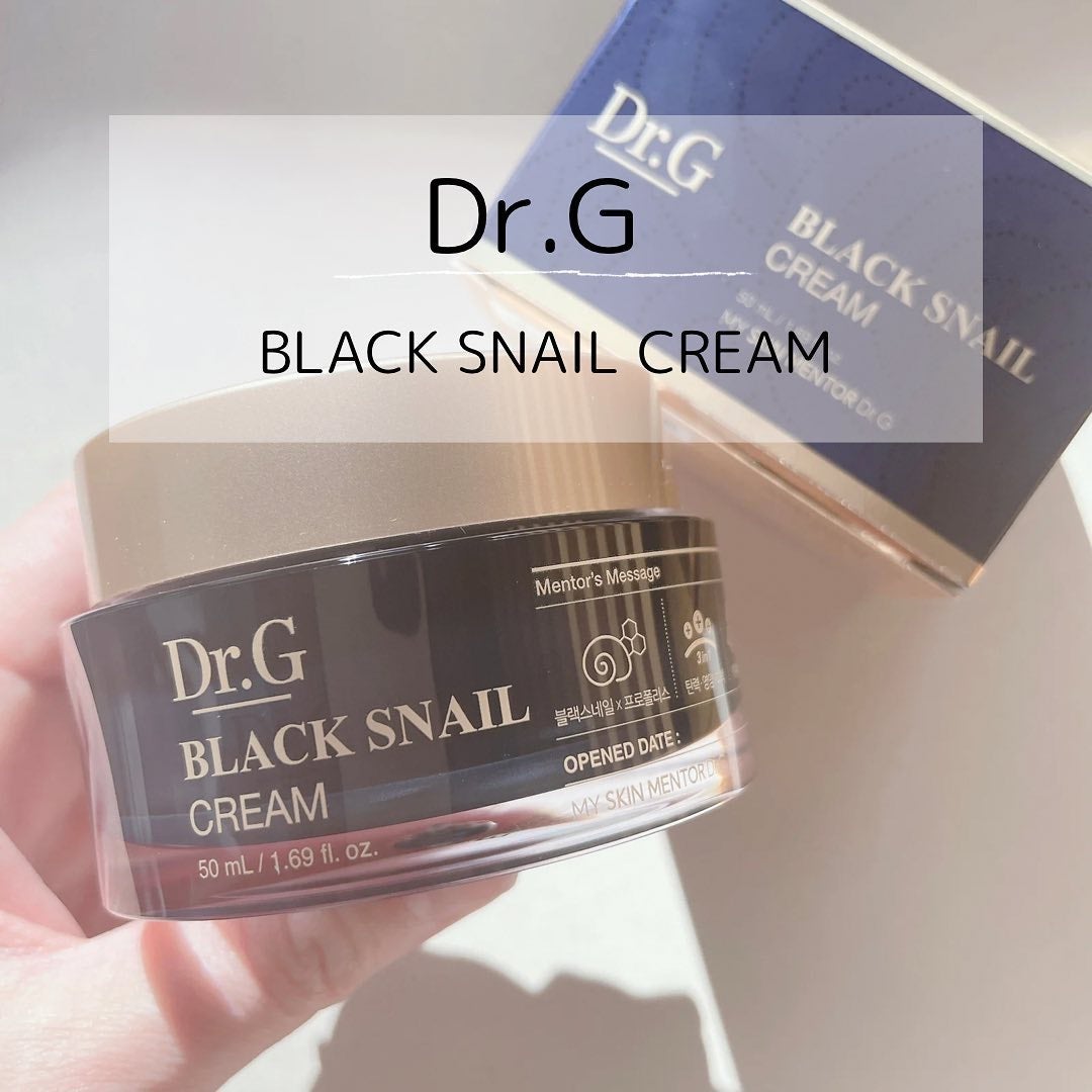 ブラックスネイル クリーム/Dr.G/フェイスクリームを使ったクチコミ(1枚目)