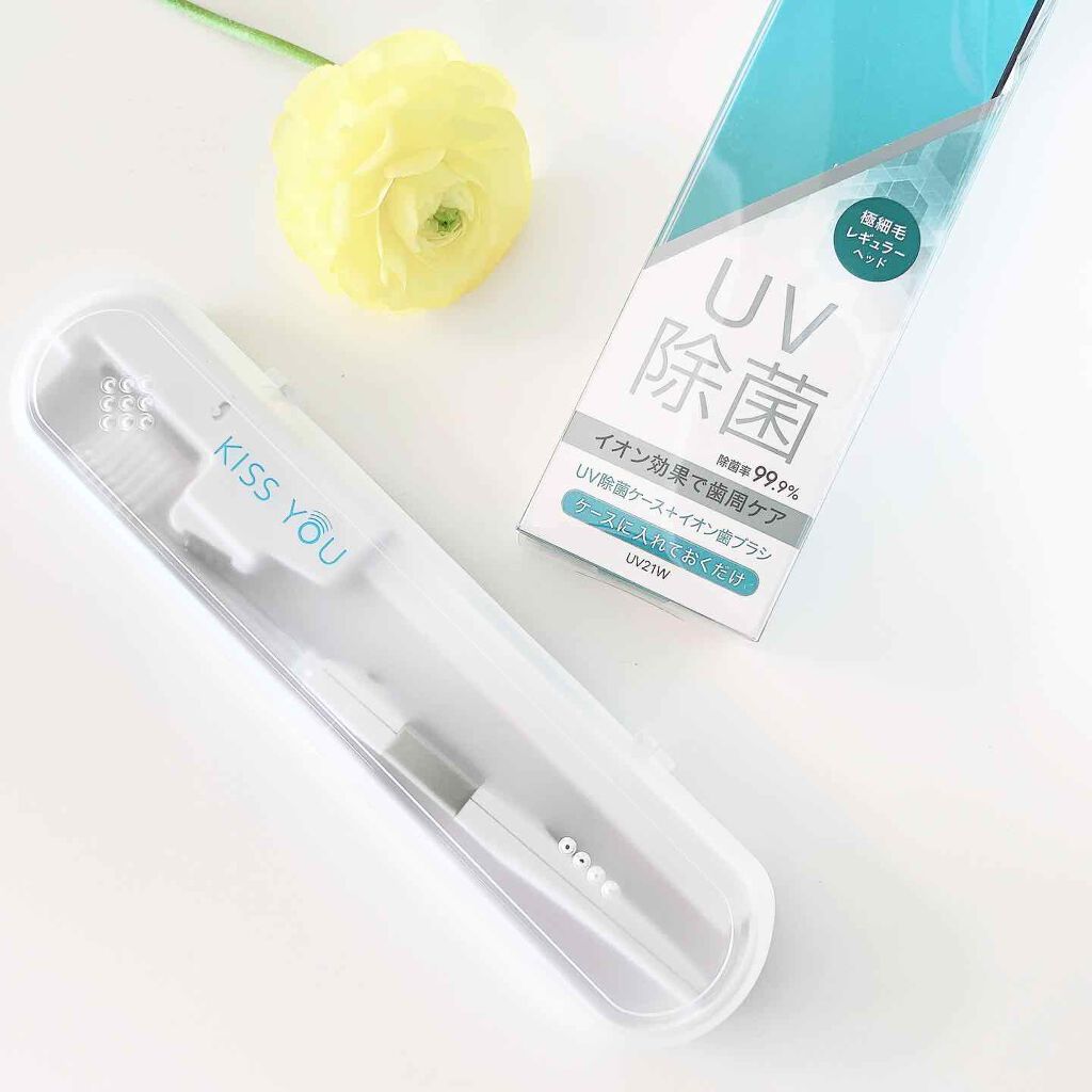 マイナスイオン歯ブラシ/KISS YOU/歯ブラシを使ったクチコミ(1枚目)