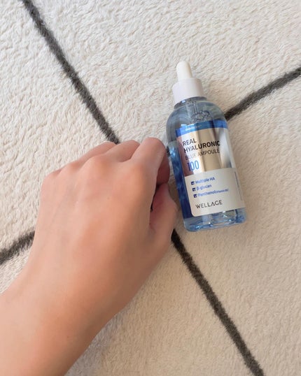 リアルヒアルロニックブルーアンプル 100/Wellage/美容液を使ったクチコミ(3枚目)