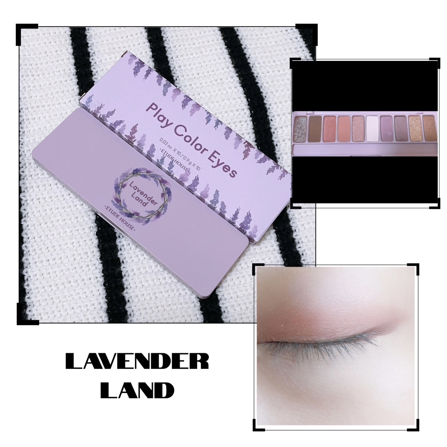 プレイカラー アイシャドウ/ETUDE/アイシャドウパレットを使ったクチコミ（1枚目）