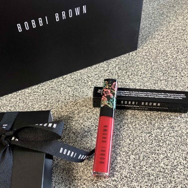 クラッシュドオイル インフューズド グロス/BOBBI BROWN/リップグロスを使ったクチコミ（1枚目）