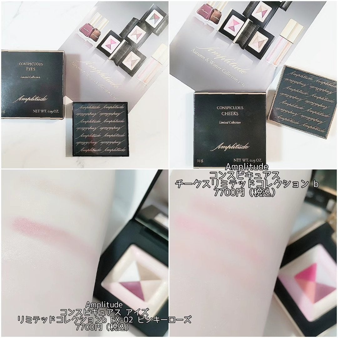 コンスピキュアス アイズ リミテッドコレクション b/Amplitude/単色アイシャドウを使ったクチコミ(6枚目)