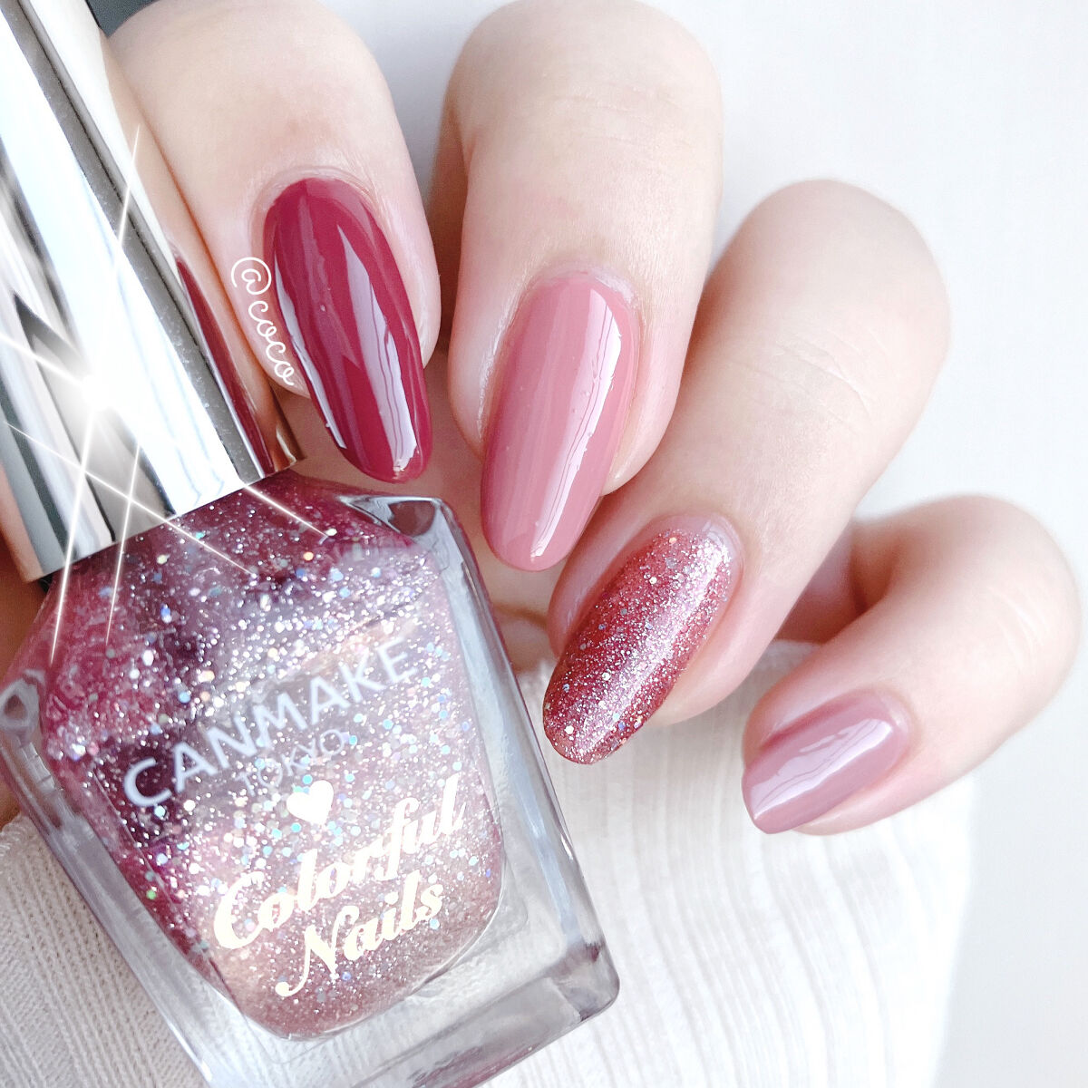 秋ネイルのネイルデザイン】カラフルネイルズ｜キャンメイクの口コミ