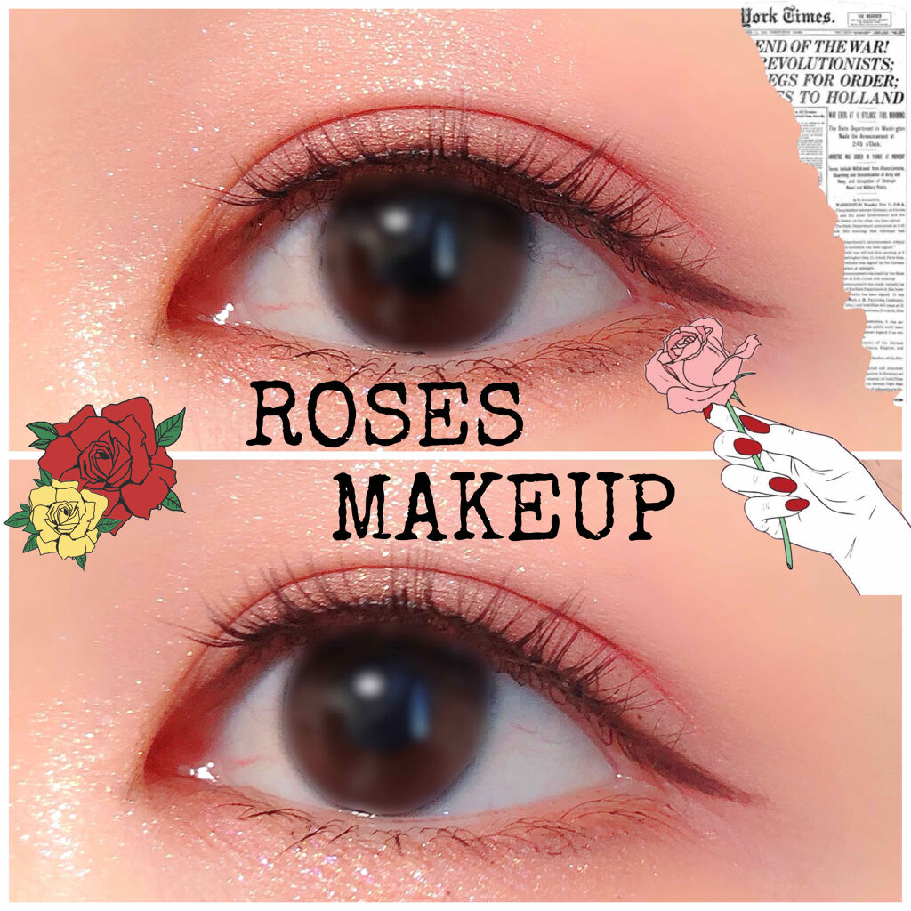 以前オレンジメイクに使用した【Venus Marble/アイシャドウパレット 9色】を使って、ローズメイクに挑戦してみました🥀

以前も紹介しましたが、アイシャドウパレットRomantisismは、オレンジ系とローズ系のカラーが入った9色