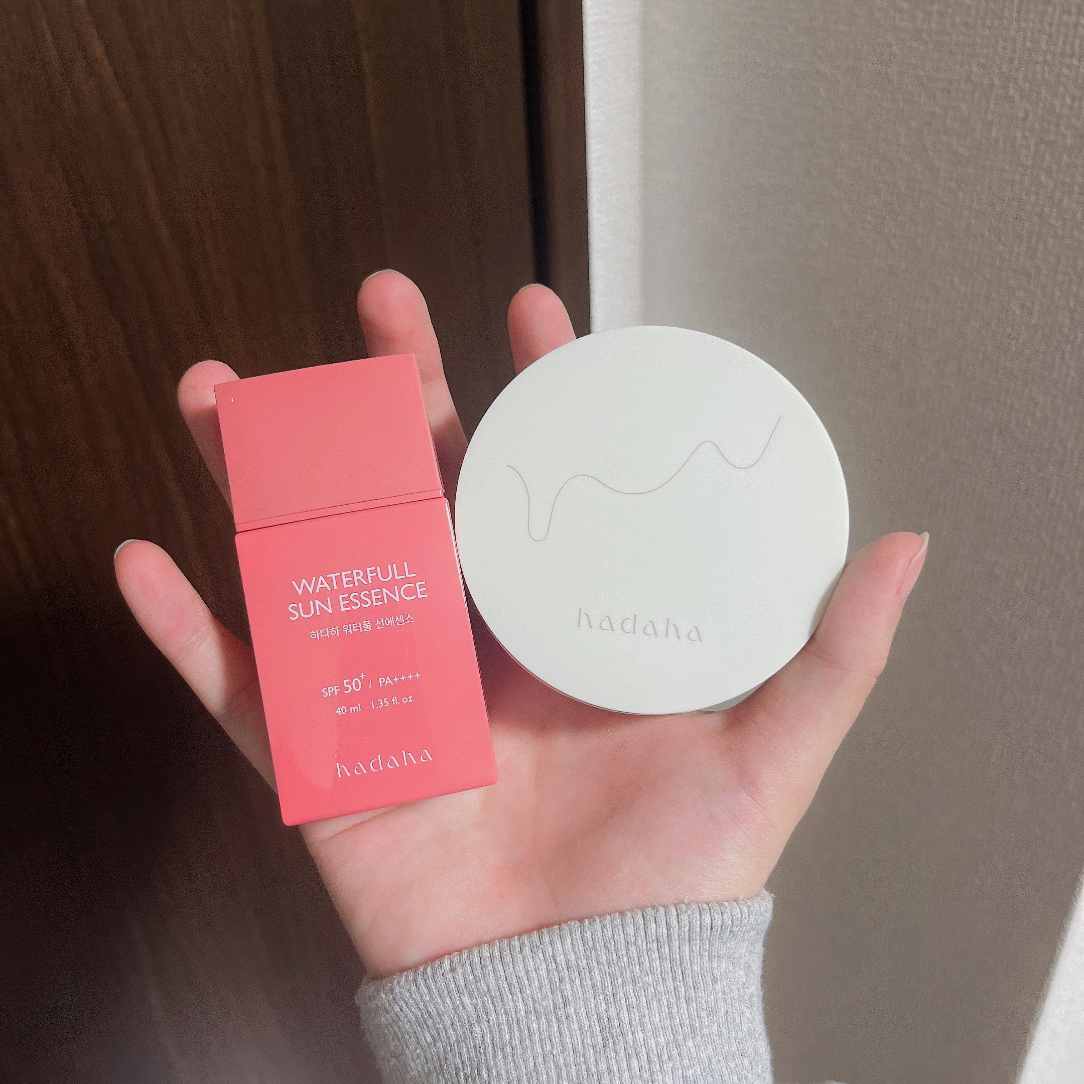 モイスチャーフィットクッション/hadaha/クッションファンデーションを使ったクチコミ（1枚目）