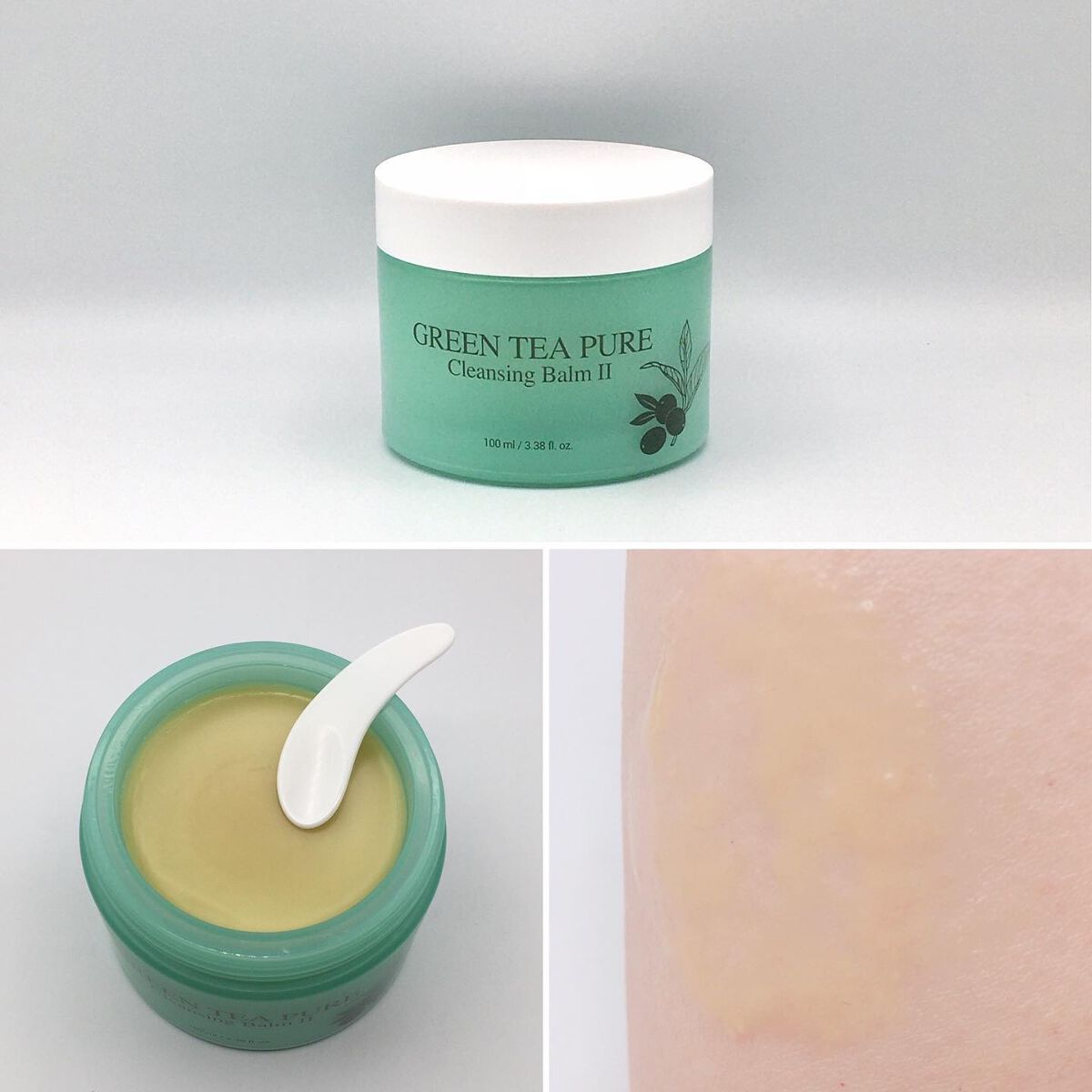 グリーンティーピュアクレンジングバームⅡ/YADAH/クレンジングバームを使ったクチコミ（2枚目）