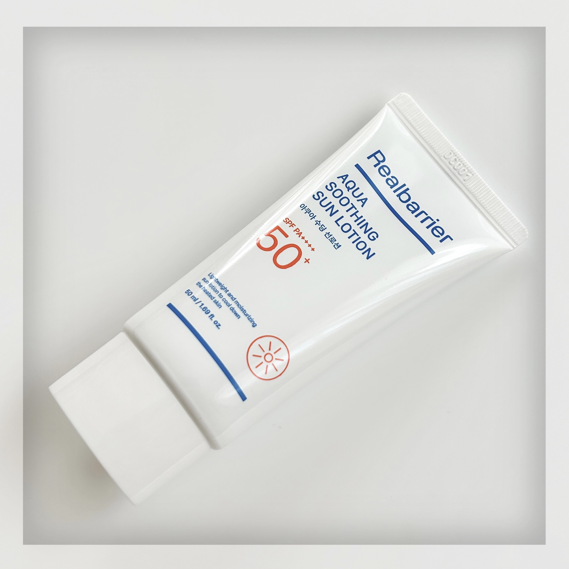 アクアスージングサンローション/Real Barrier/日焼け止めミルクを使ったクチコミ（2枚目）