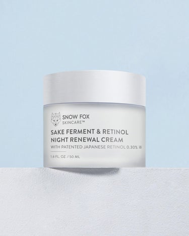 SAKE ナイトクリーム SNOW FOX SKINCARE