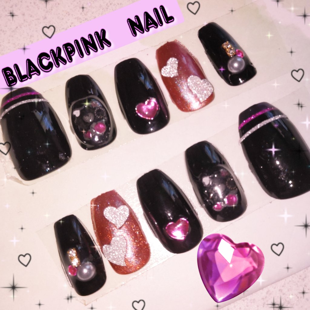 ネイルシール/セリア/ネイルシールを使ったクチコミ（1枚目）