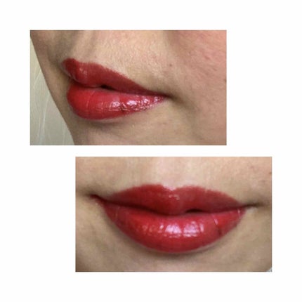 ルージュ ヴォリュプテ シャイン/YVES SAINT LAURENT BEAUTE/口紅を使ったクチコミ(4枚目)