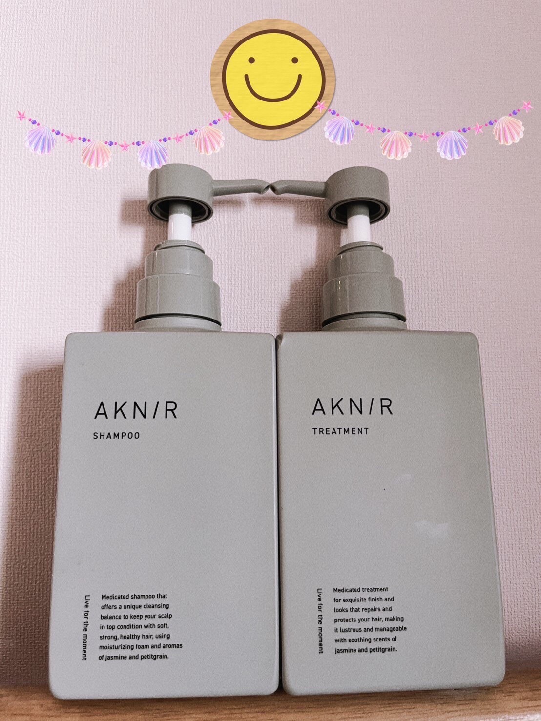薬用ヘアシャンプー＆トリートメント/AKNIR/市販シャンプーを使ったクチコミ（1枚目）