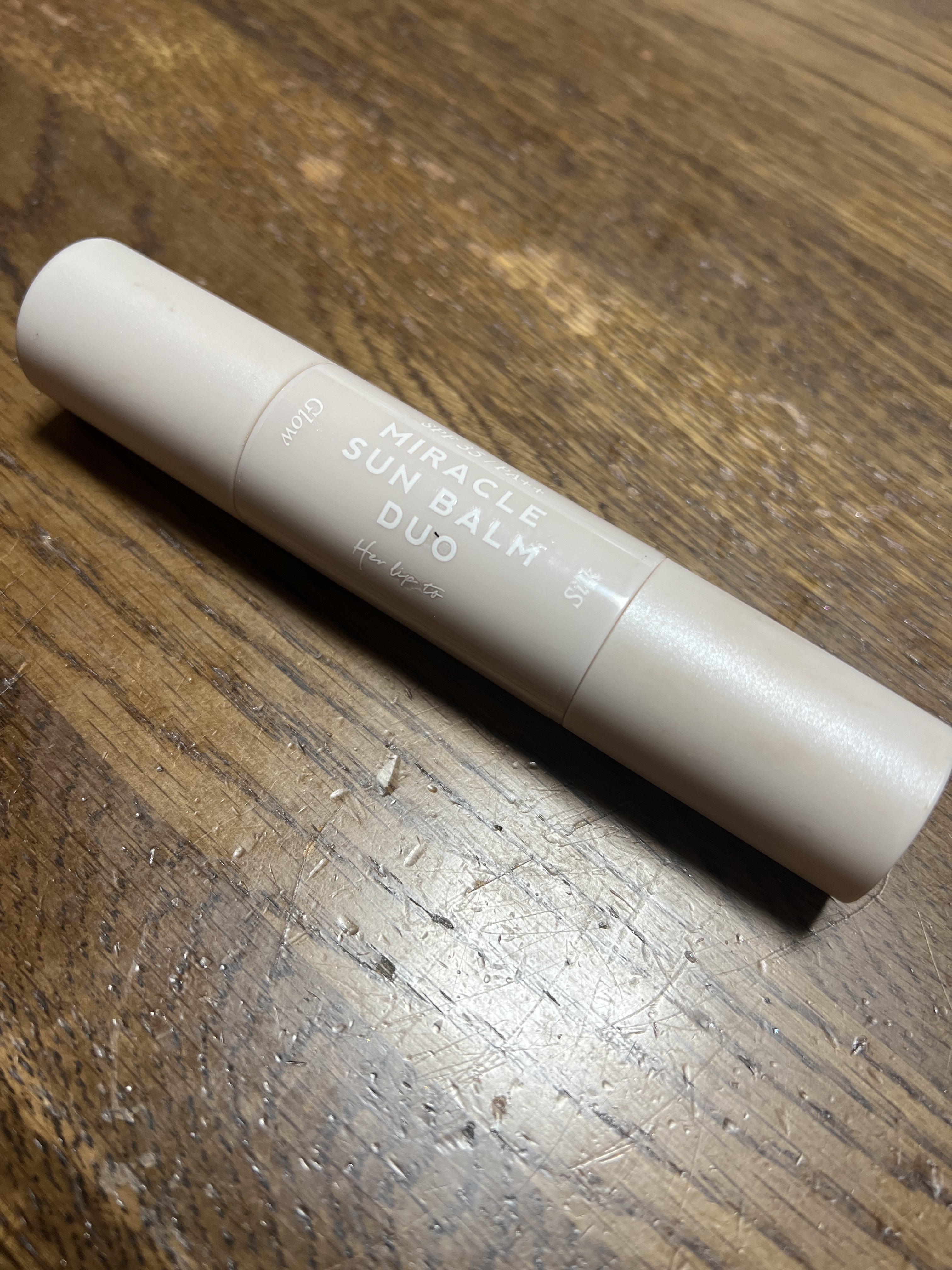 ミラクル サンバーム デュオ/Her lip to BEAUTY/日焼け止めスティックを使ったクチコミ（1枚目）