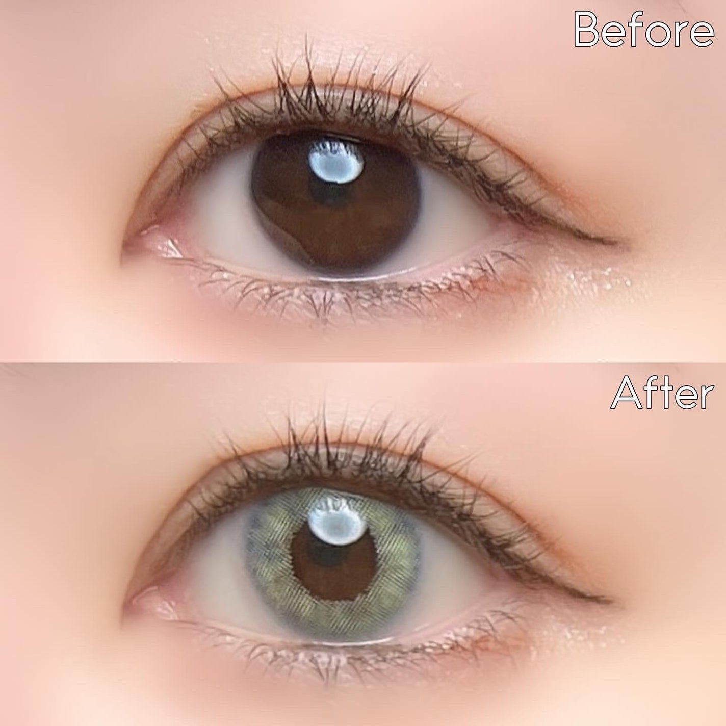 N’s COLLECTION 1day/N’s COLLECTION/ワンデー(1DAY)カラコンを使ったクチコミ(7枚目)