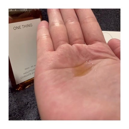 ドクダミ化粧水/ONE THING/化粧水を使ったクチコミ(4枚目)