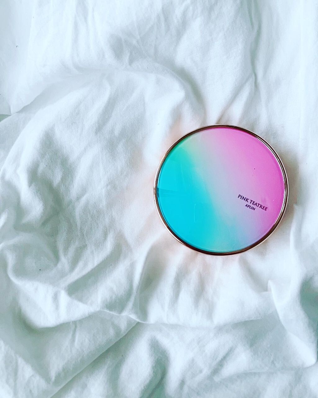 ピンクティーツリーカバークッション/APLIN/クッションファンデーションを使ったクチコミ(1枚目)