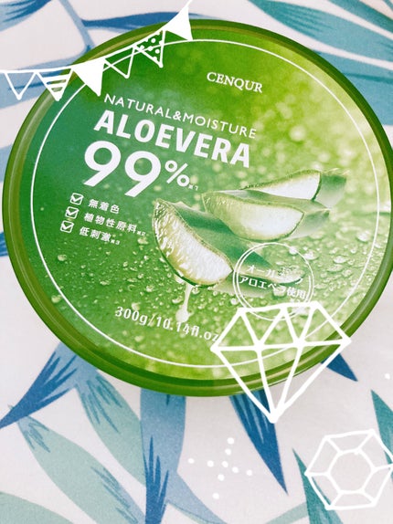 モイスチャーゲルアロエALN/CENQUR/その他スキンケアを使ったクチコミ(1枚目)