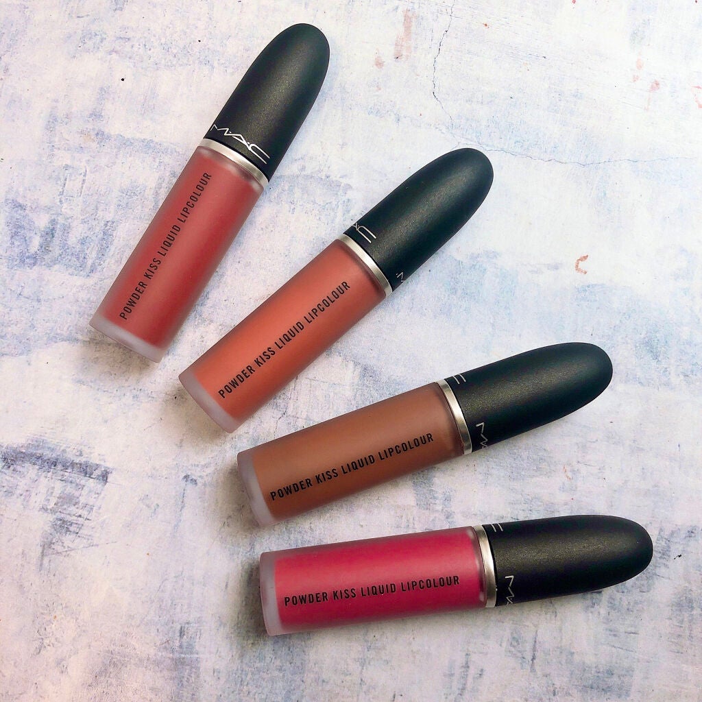 パウダー キス リキッド リップカラー/M・A・C/口紅を使ったクチコミ(4枚目)