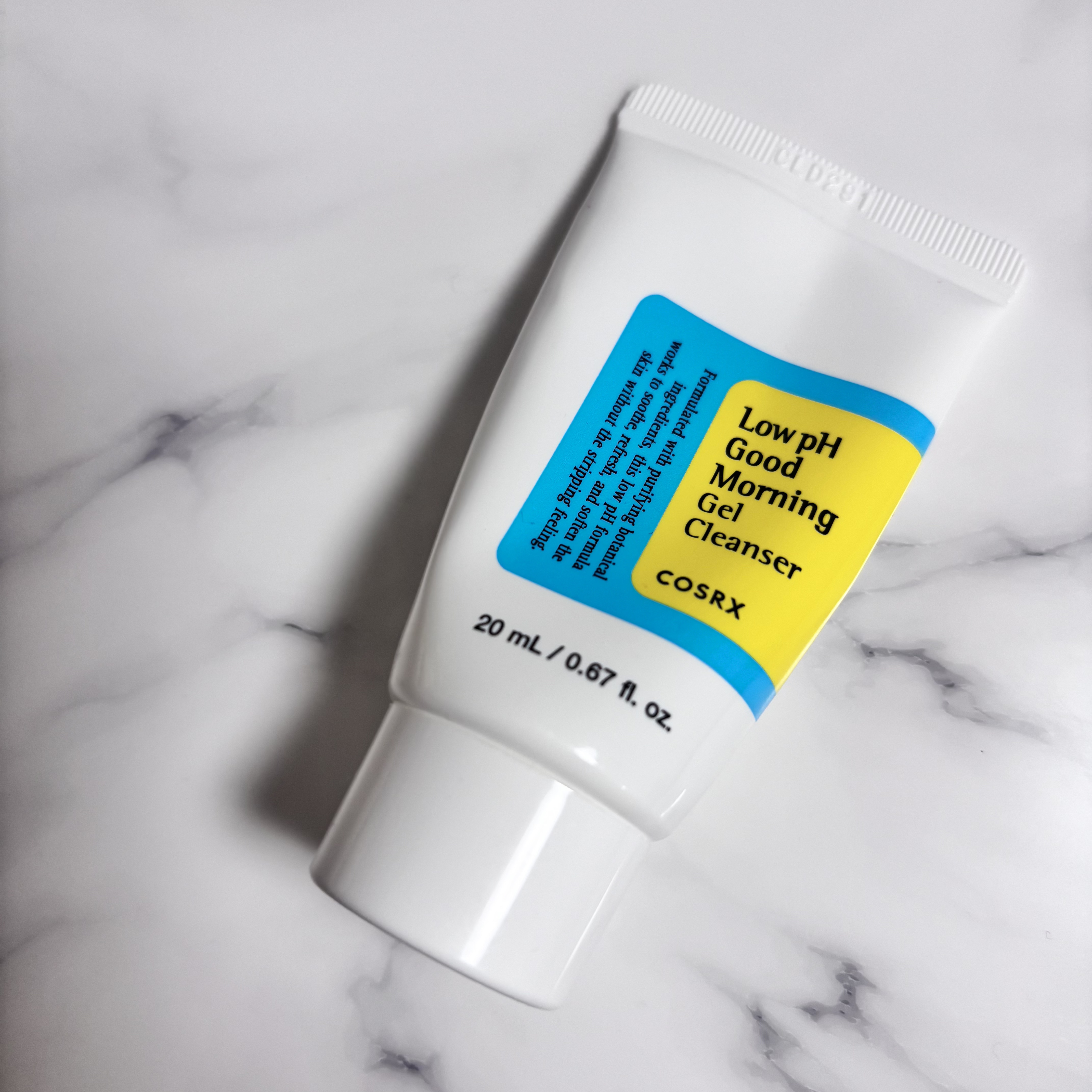 弱酸性グッドモーニングジェルクレンザー/COSRX/その他洗顔料を使ったクチコミ（1枚目）