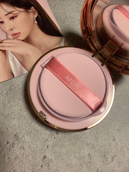 ピンクティーツリーカバークッション/APLIN/クッションファンデーションを使ったクチコミ(2枚目)