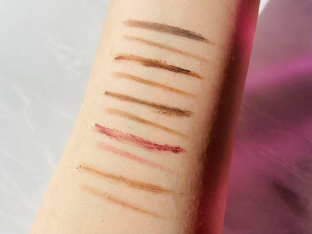 ブロウインク カラーティントデュオ/MAYBELLINE NEW YORK/眉ティントを使ったクチコミ(3枚目)