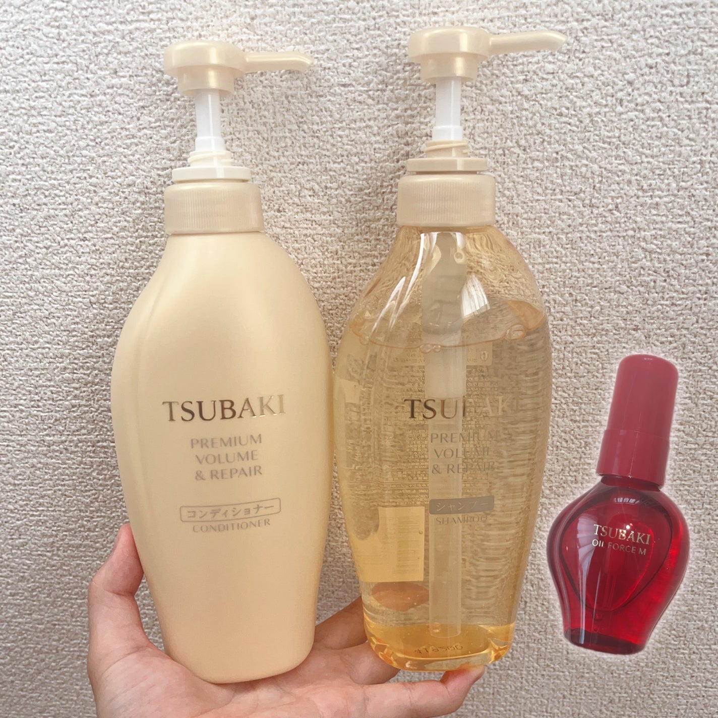 TSUBAKI プレミアム ボリューム&リペア シャンプー/コンディショナー/TSUBAKI/市販シャンプーを使ったクチコミ(1枚目)