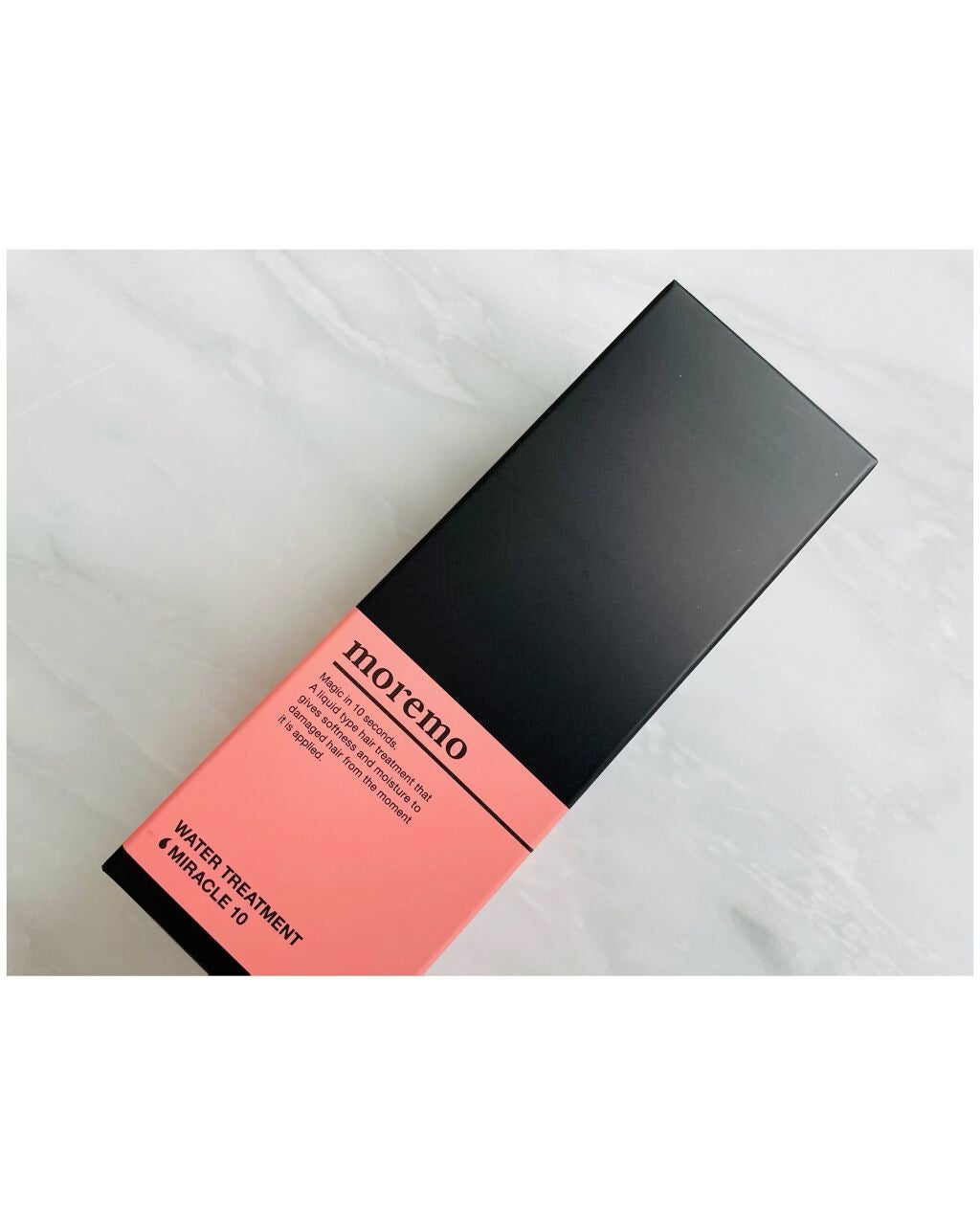 ウォータートリートメントミラクル10/moremo/洗い流すヘアトリートメントを使ったクチコミ(3枚目)