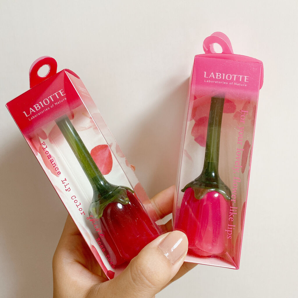 プロマンスリップカラーシャイン/LABIOTTE/口紅を使ったクチコミ（2枚目）