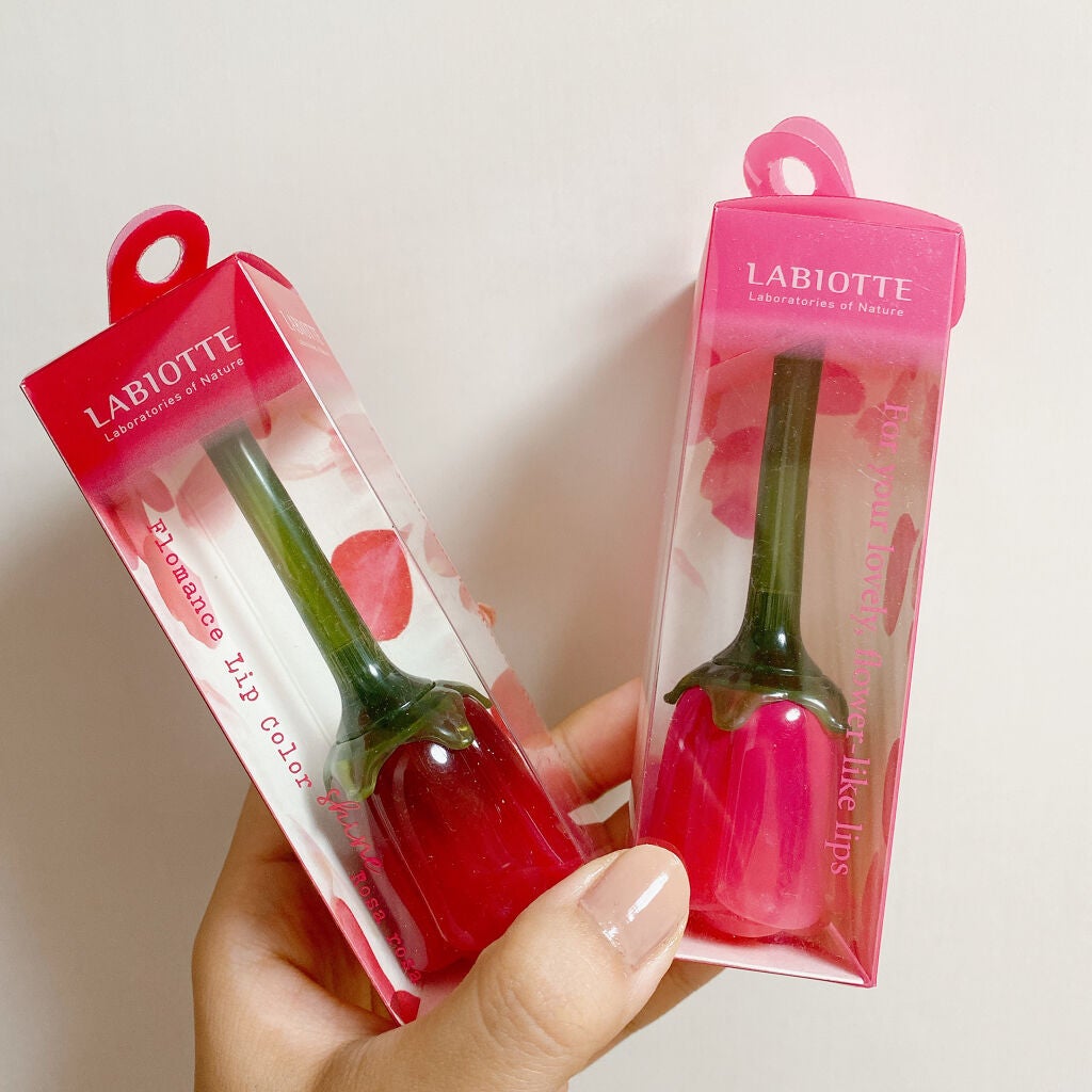 プロマンスリップカラーシャイン/LABIOTTE/口紅を使ったクチコミ(2枚目)