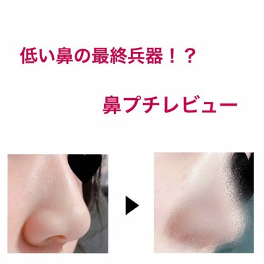 
鼻プチレビュー👃

私は自分の顔で一番鼻がコンプレックスで悩ん
でいるので前々から気になっていた鼻プチを
使って見ました！

先日、姉の付き添いでコスプレストア？に行っ
た時、初めて見つけたのでテンシ