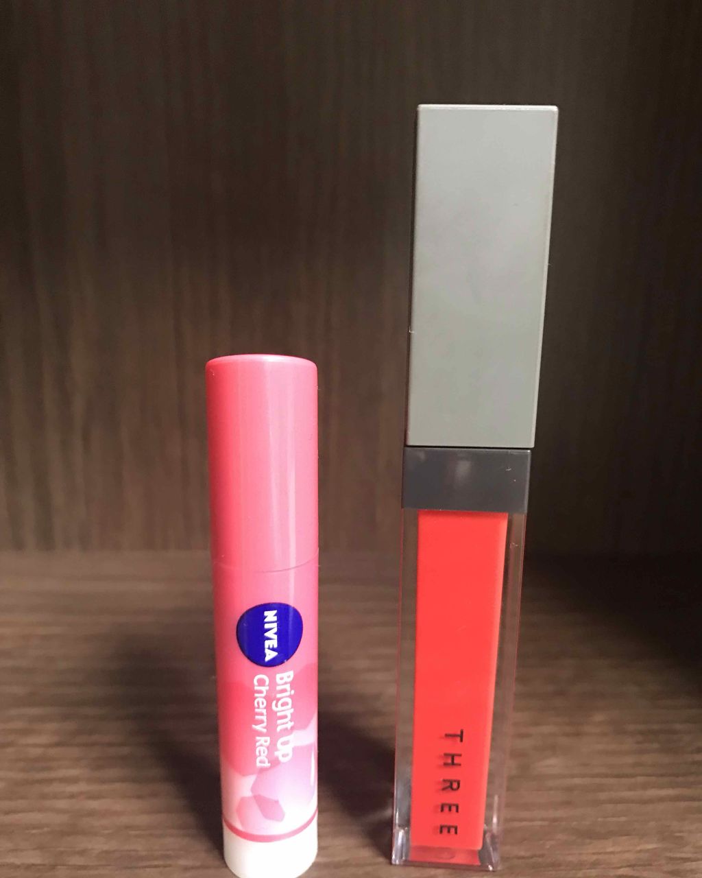 モイストピュアカラーリップ/ニベア/リップクリームを使ったクチコミ（2枚目）