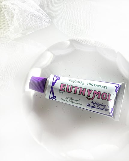 ホワイトパープル歯みがき ピーチフローラルミントの香り/EUTHYMOL/歯磨き粉を使ったクチコミ(5枚目)
