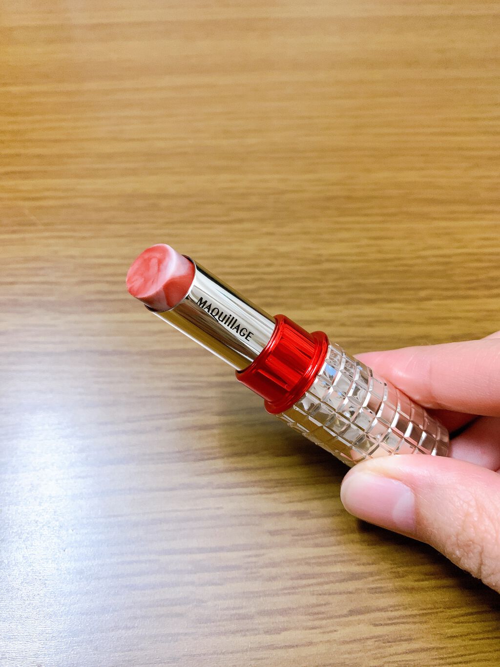 ドラマティックルージュEX/マキアージュ/口紅を使ったクチコミ（2枚目）