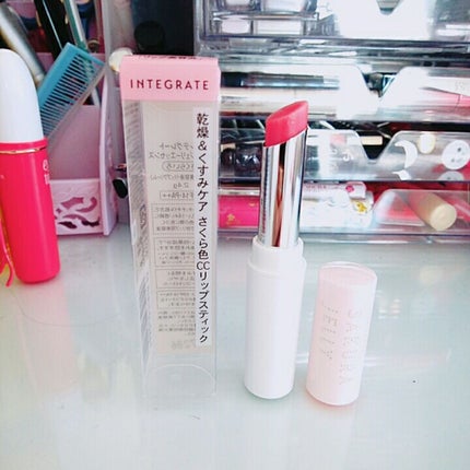サクラジェリーエッセンス/インテグレート/リップクリームを使ったクチコミ(1枚目)
