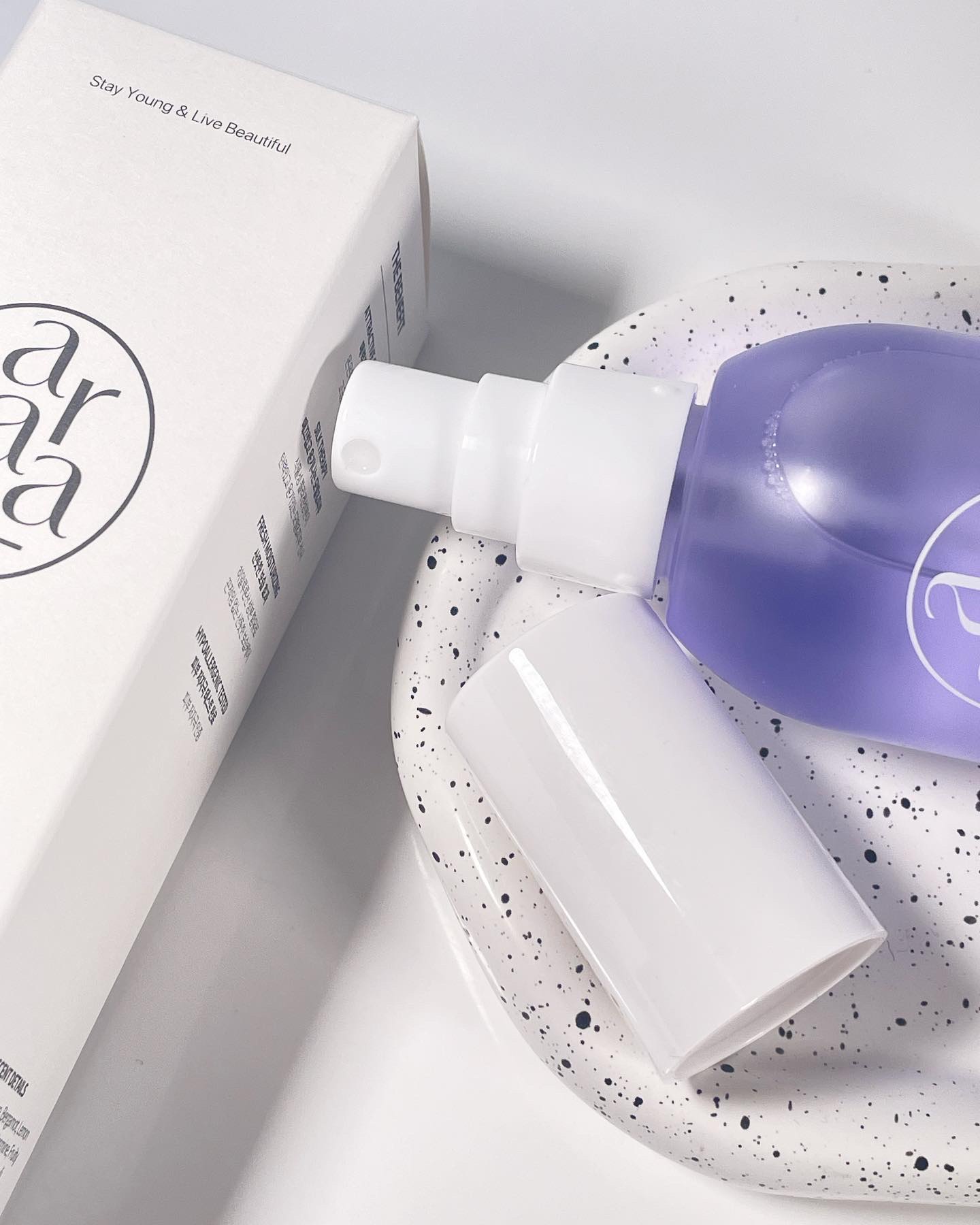 パフュームヘイズ ヘア&ボディミスト ペアー＆フリージア/SARANARA/ヘアミストを使ったクチコミ（3枚目）