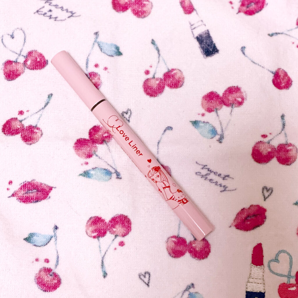 ラブ・ライナー リキッドアイライナーＲ３ ダークブラウン（サンリオキャラクターズ）/ラブ・ライナー/リキッドアイライナーを使ったクチコミ（3枚目）