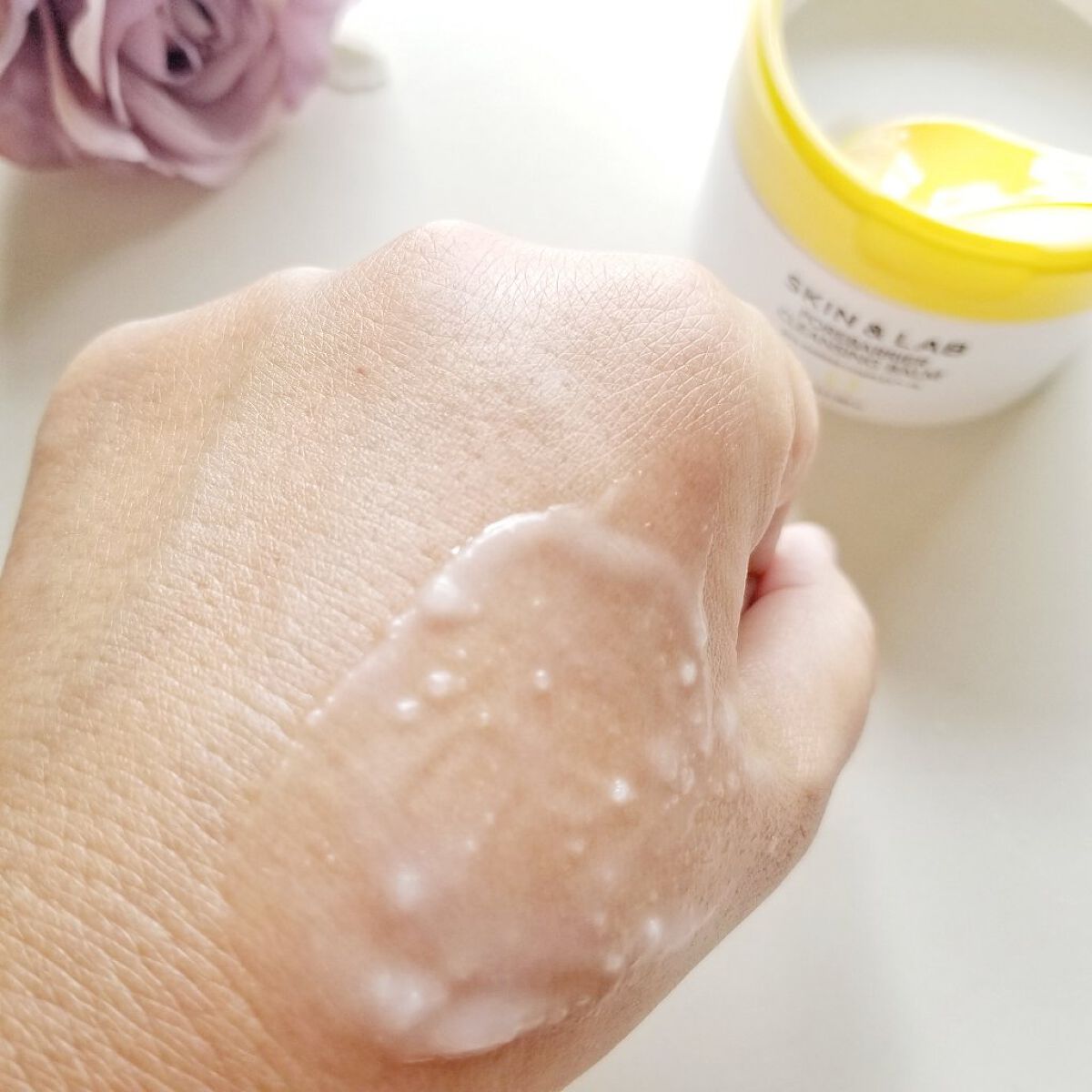 ポアバリアクレンジングバーム/SKIN&LAB/クレンジングバームを使ったクチコミ(6枚目)