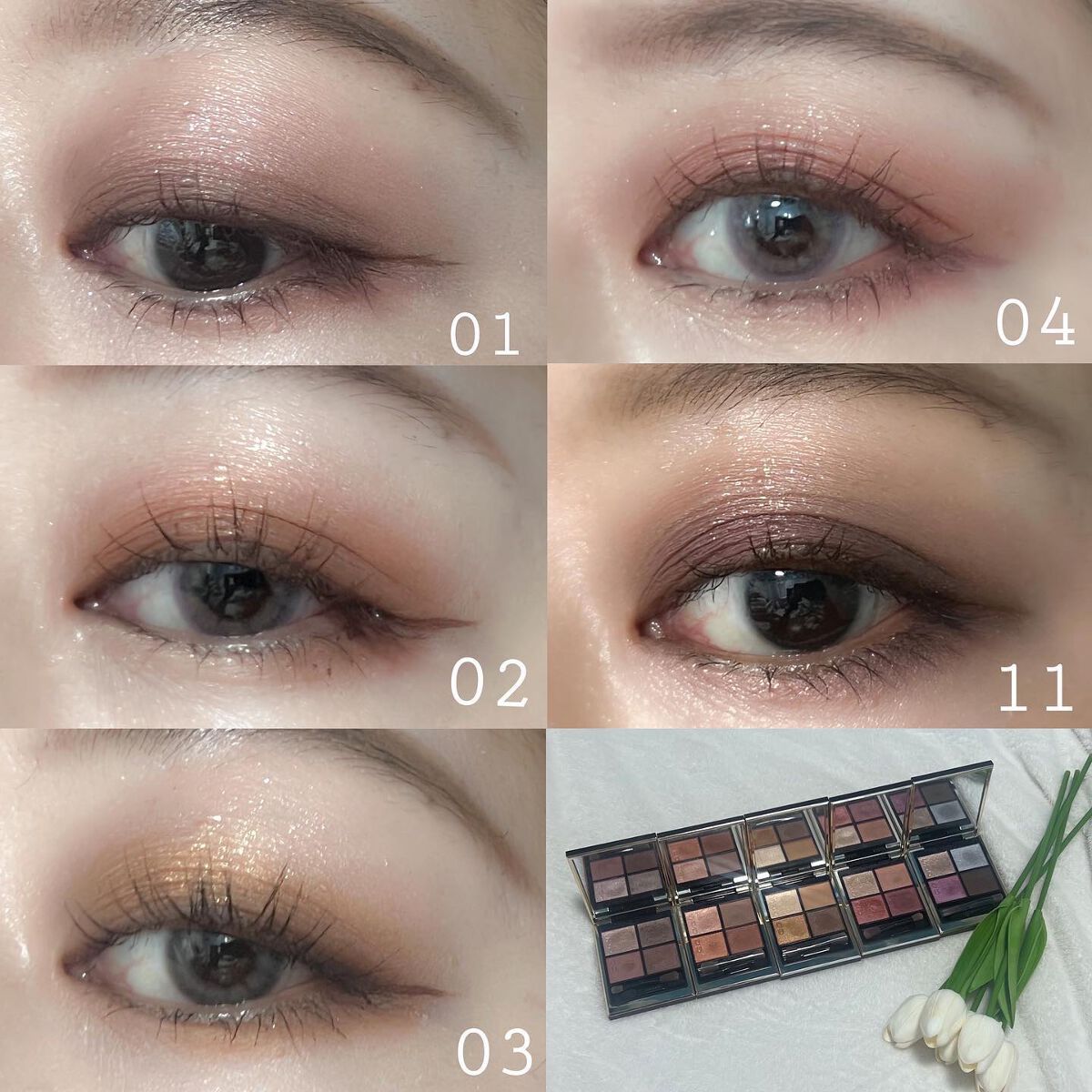 シグニチャー カラー アイズ/SUQQU/アイシャドウパレットを使ったクチコミ（3枚目）