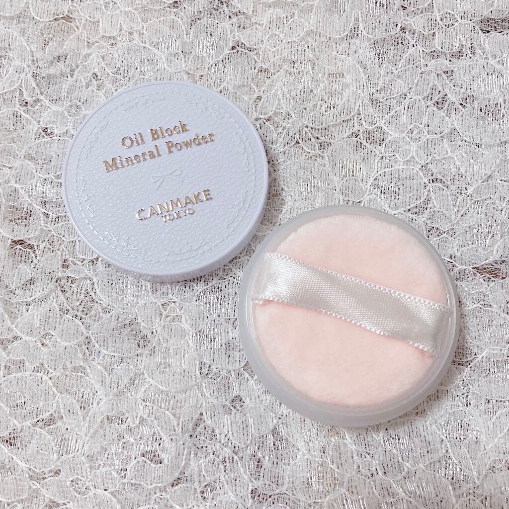 オイルブロックミネラルパウダー/キャンメイク/ルースパウダーを使ったクチコミ(1枚目)