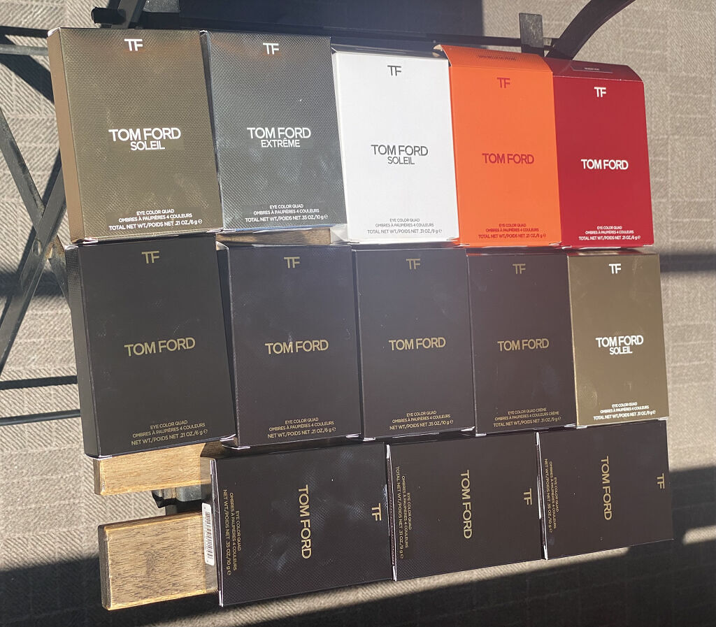 ソレイユ アイ カラー クォード 26 レオパード サン（限定）/TOM FORD BEAUTY/アイシャドウパレットを使ったクチコミ（3枚目）