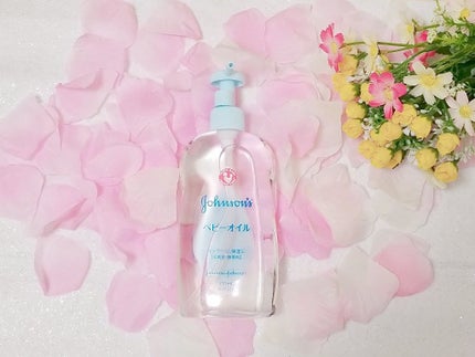 ベビーオイル 無香料/ジョンソンベビー/ボディオイルを使ったクチコミ(2枚目)