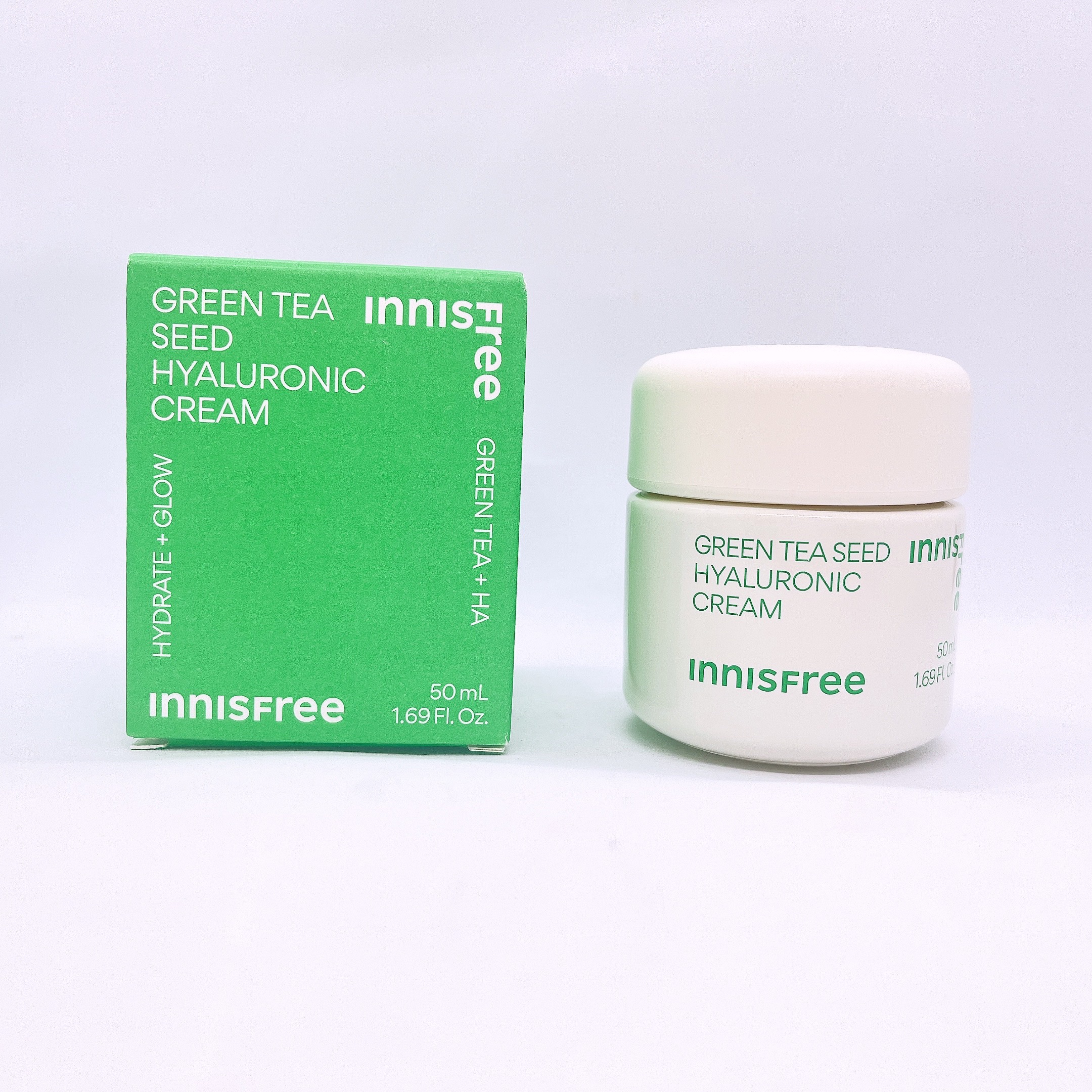 グリーンティーシード　ヒアルロン　クリーム/innisfree/フェイスクリームを使ったクチコミ（1枚目）