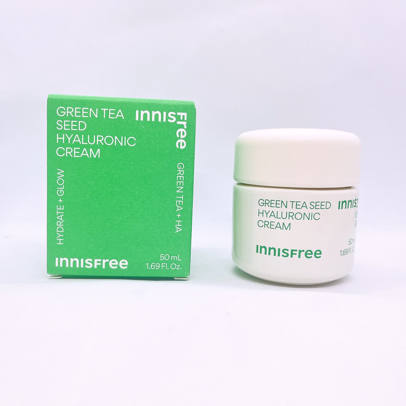 グリーンティーシード ヒアルロン クリーム/innisfree/フェイスクリームを使ったクチコミ(1枚目)