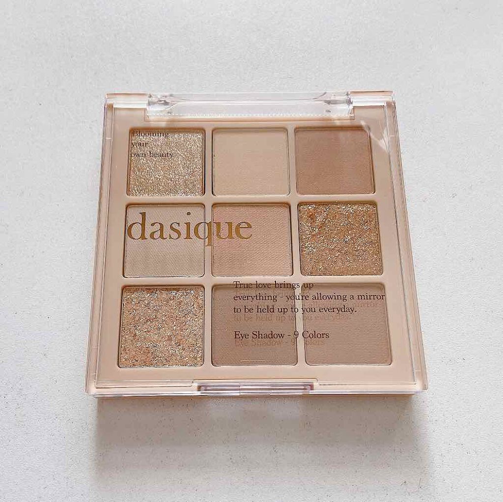 シャドウパレット/dasique/アイシャドウパレットを使ったクチコミ(1枚目)