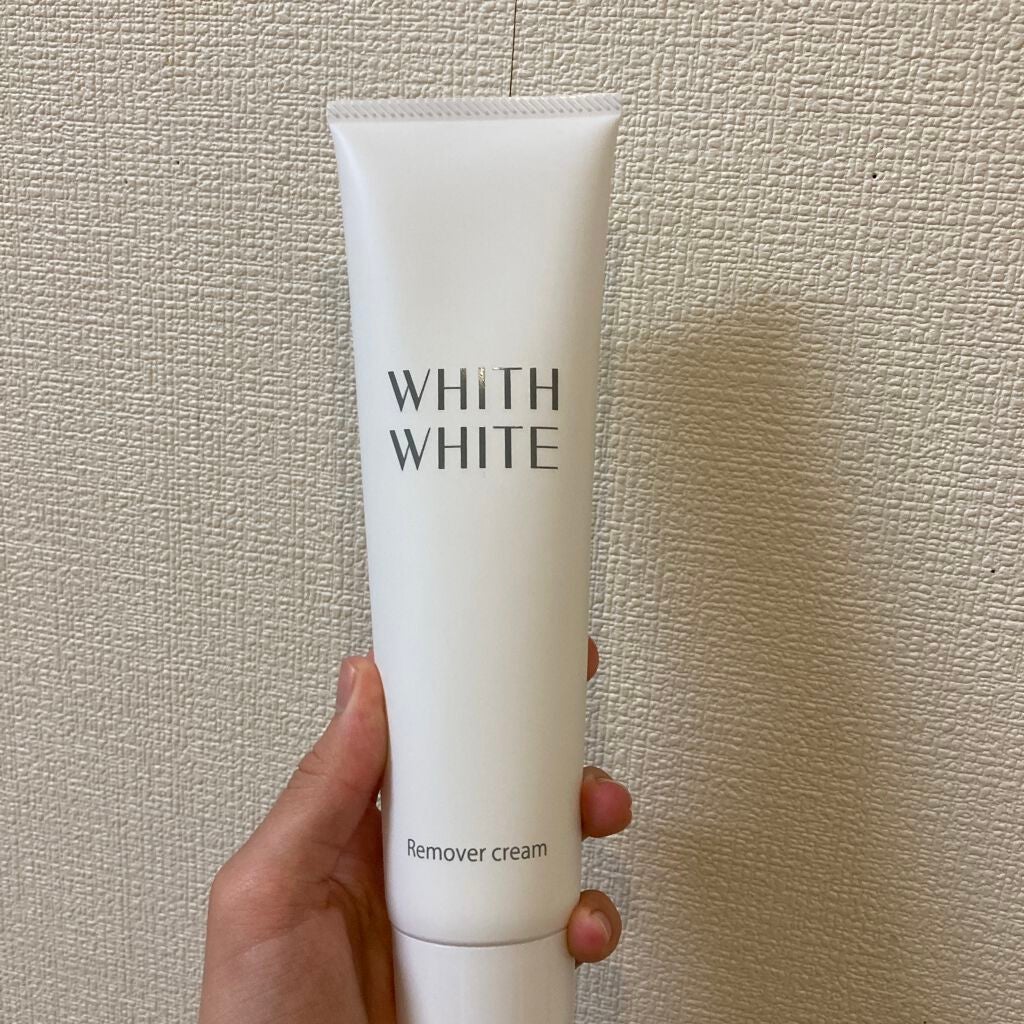除毛クリーム/WHITH WHITE/除毛クリームを使ったクチコミ(1枚目)