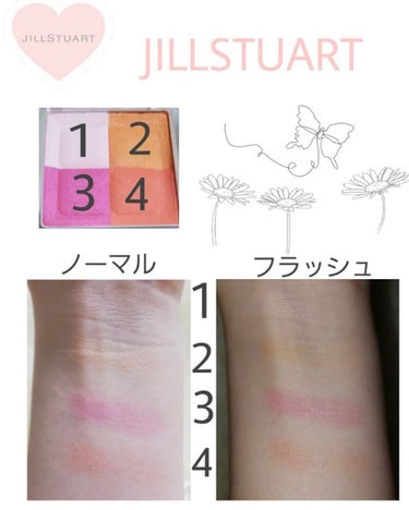 JILL STUART ミックスブラッシュ コンパクト Nのクチコミ「JILLSTUART
女の子らしさを重視したチークで、春から夏にかけて使えるチークカラーとなっ.....」（2枚目）