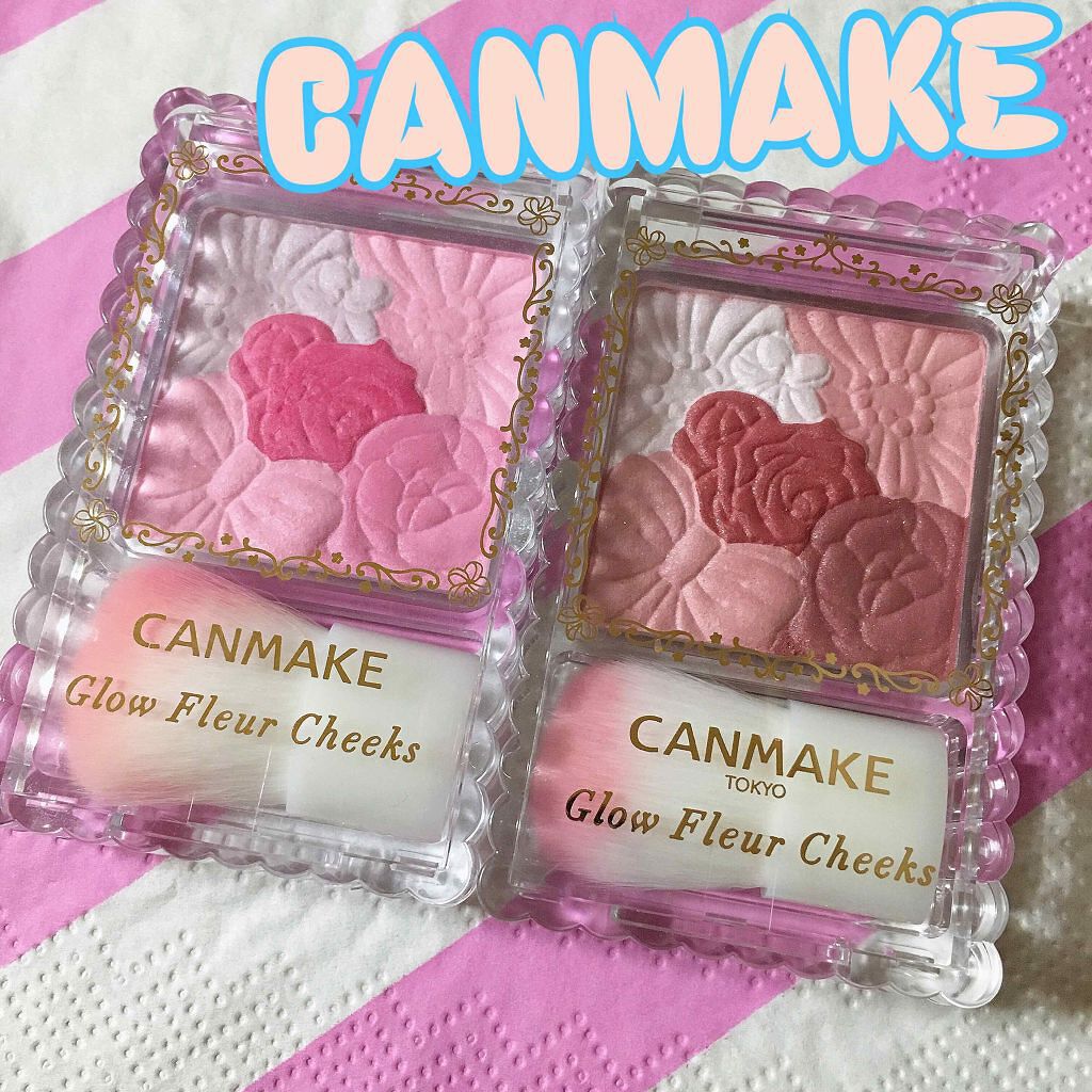 グロウフルールチークス/キャンメイク/パウダーチークを使ったクチコミ(2枚目)