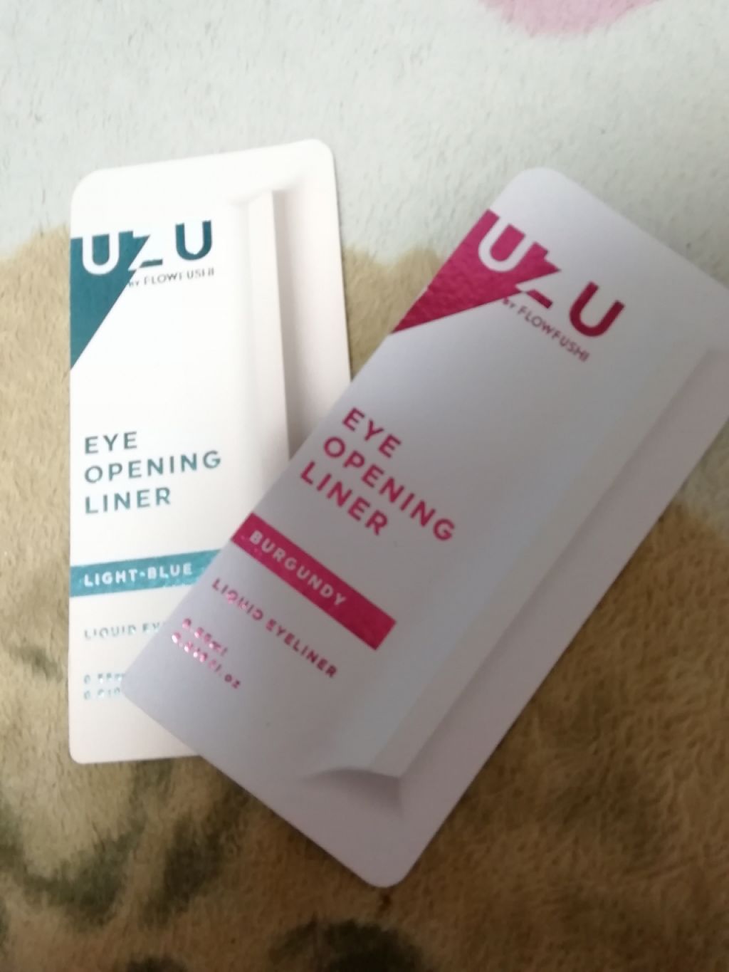 EYE OPENING LINER/UZU BY FLOWFUSHI/リキッドアイライナーを使ったクチコミ（1枚目）