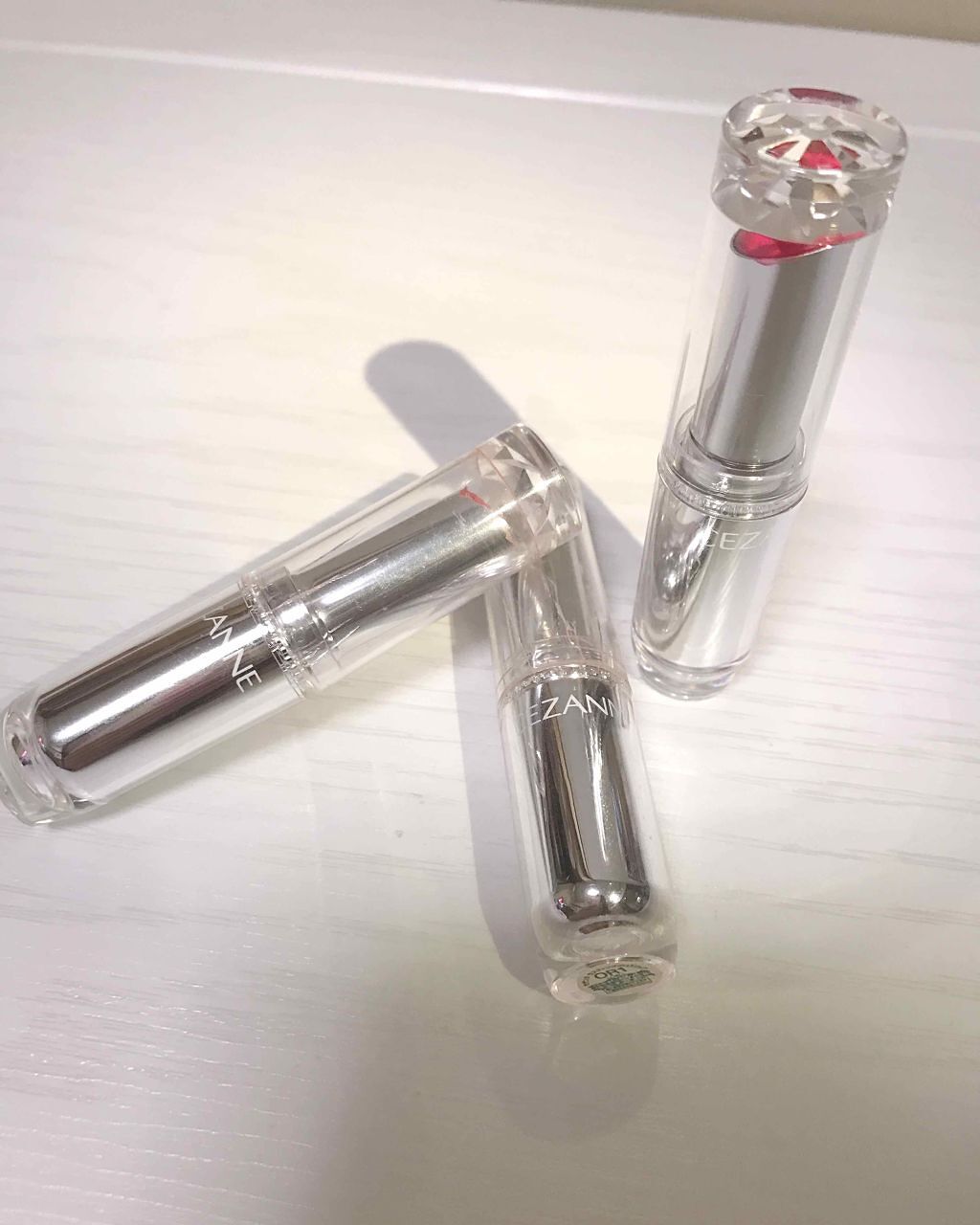 ラスティンググロスリップ/CEZANNE/口紅を使ったクチコミ(1枚目)